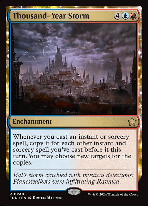 Thousand-Year Storm - Enchantment (Foil)