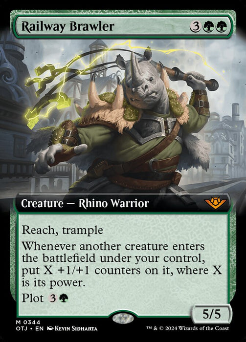 Railway Brawler - Extended Art (Foil)