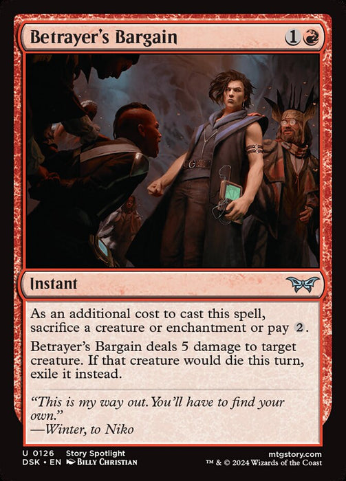 Betrayer's Bargain (Foil)