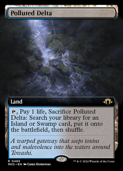 Polluted Delta - Extended Art (Foil)