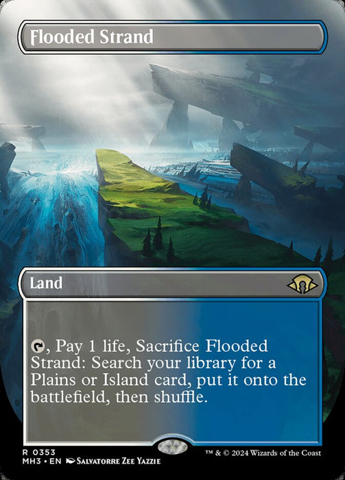 Flooded Strand - Borderless (Foil)