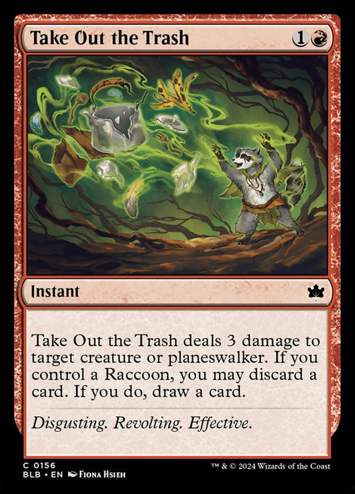 Take Out the Trash (Foil)