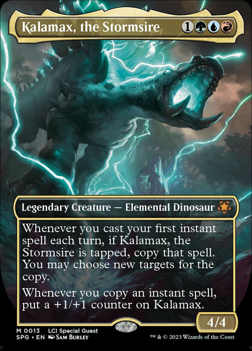 Kalamax, the Stormsire - Borderless - Full Art - Legendary - Inverted