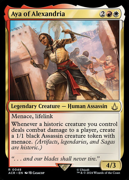 Aya of Alexandria - Legendary (Foil)