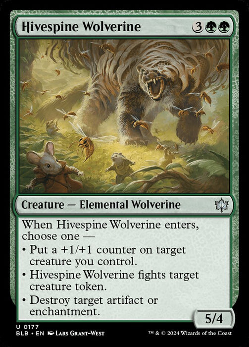 Hivespine Wolverine (Foil)