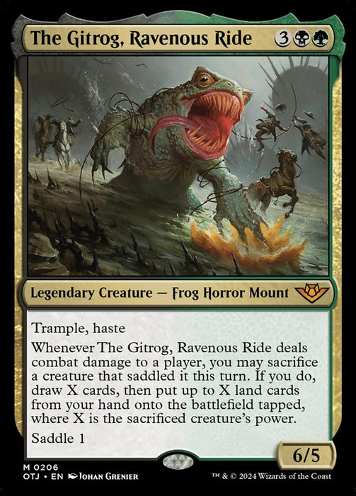 The Gitrog, Ravenous Ride - Legendary (Foil)