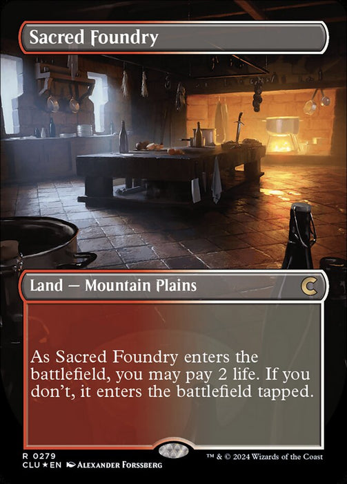 Sacred Foundry - Borderless - Inverted (Foil)