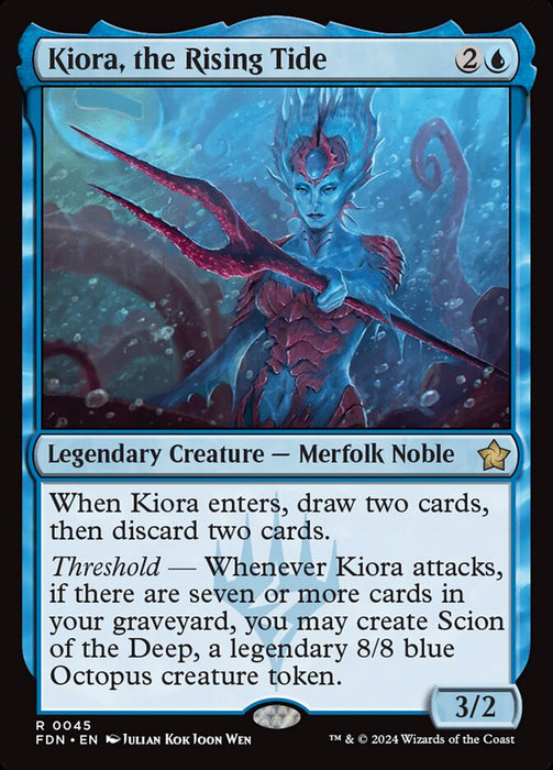 Kiora, the Rising Tide - Legendary (Foil)