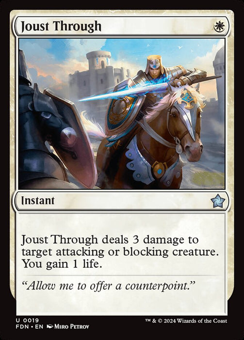 Joust Through (Foil)