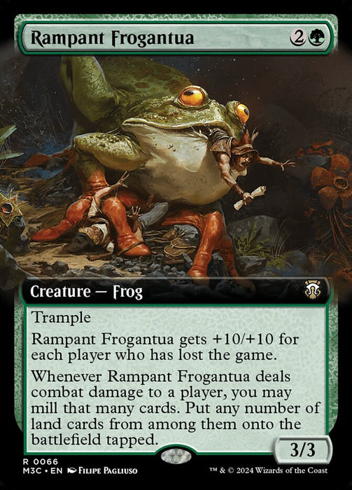 Rampant Frogantua - Extended Art