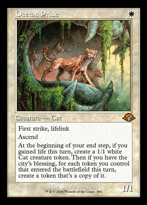 Ocelot Pride - Retro Frame (Foil)