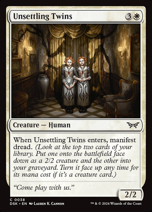 Unsettling Twins (Foil)