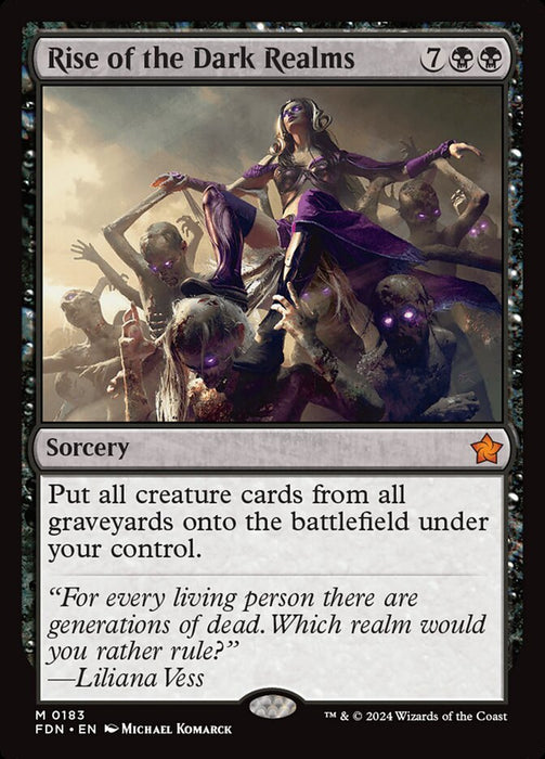 Rise of the Dark Realms (Foil)