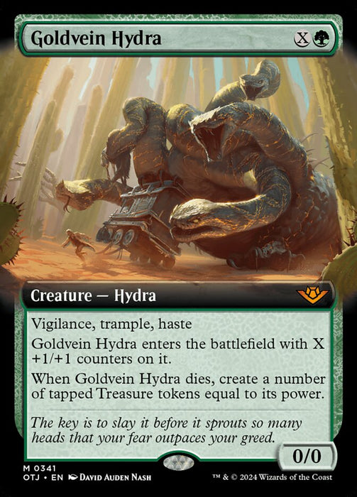 Goldvein Hydra - Extended Art (Foil)