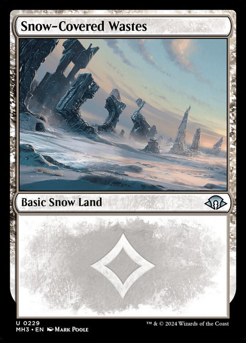 Snow-Covered Wastes - Snow (Foil)