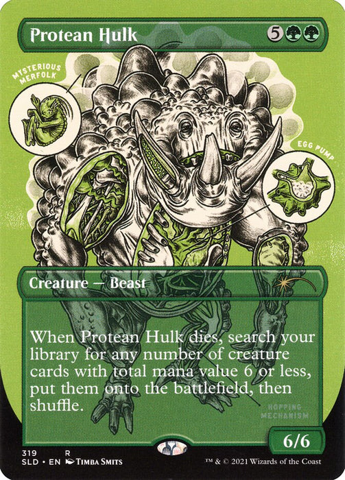 Protean Hulk - Borderless - Full Art - Inverted