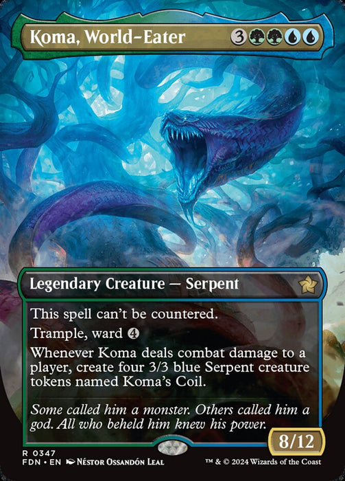 Koma, World-Eater - Borderless - Legendary - Inverted