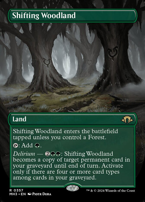 Shifting Woodland - Borderless (Foil)