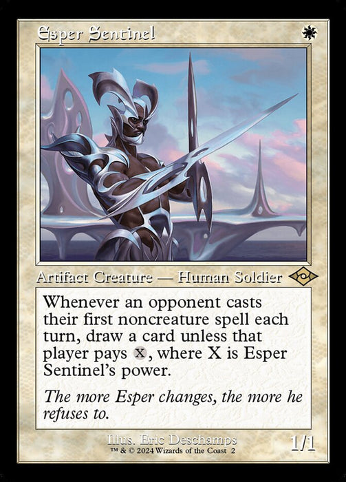 Esper Sentinel - Retro Frame (Foil)