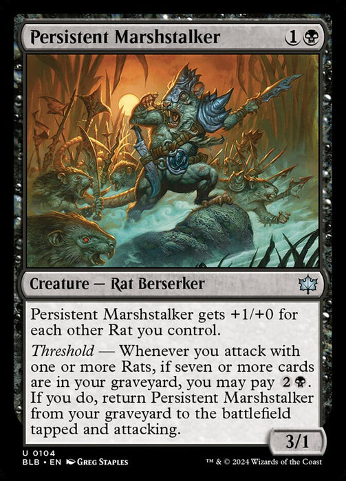 Persistent Marshstalker (Foil)