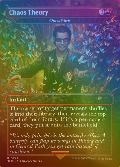 Chaos Theory - Chaos Warp - Borderless - Inverted (Foil)