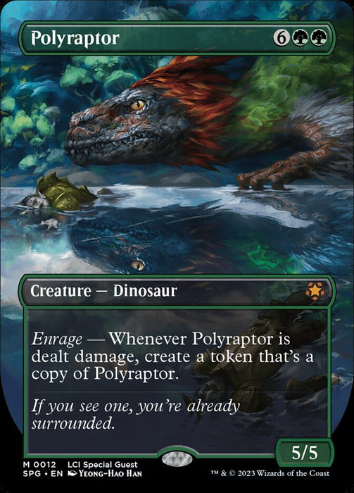 Polyraptor - Borderless - Full Art - Inverted (Foil)