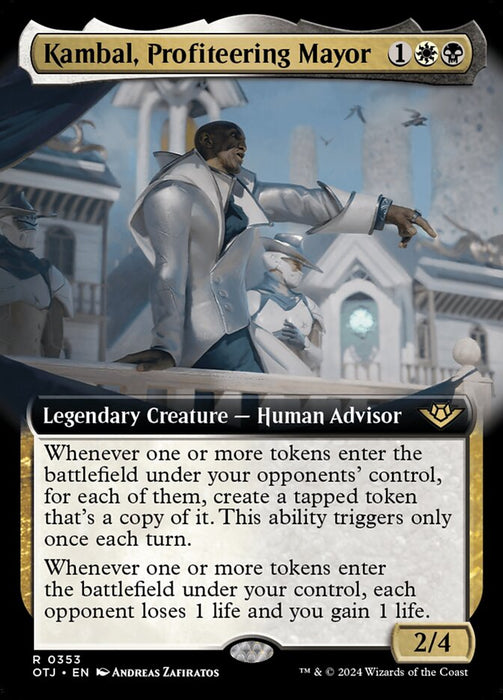 Kambal, Profiteering Mayor - Legendary- Extended Art