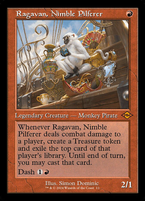 Ragavan, Nimble Pilferer - Retro Frame