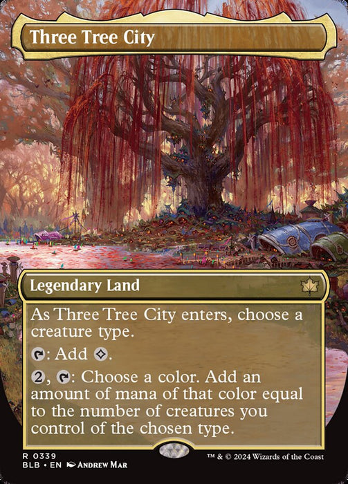 Three Tree City - Borderless - Legendary