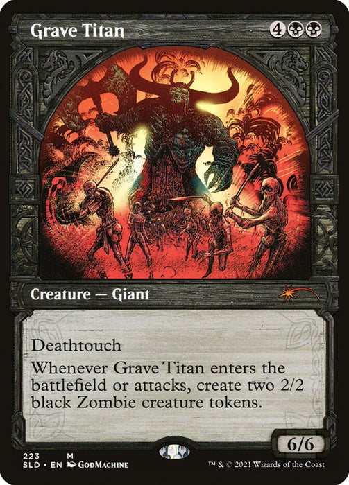 Grave Titan - Showcase - Inverted (Foil)