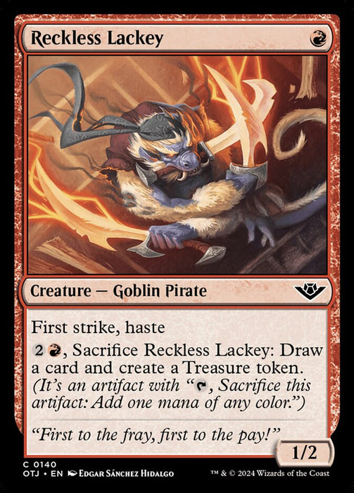 Reckless Lackey (Foil)