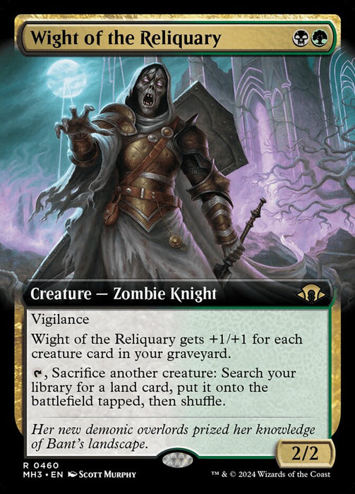 Wight of the Reliquary - Extended Art (Foil)