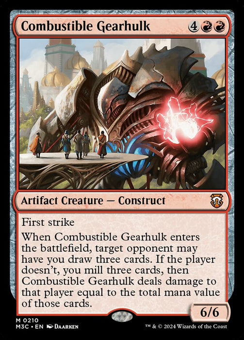 Combustible Gearhulk (Foil)