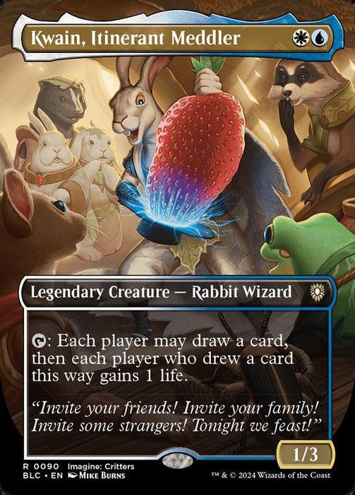 Kwain, Itinerant Meddler - Borderless - Legendary