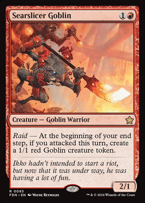 Searslicer Goblin (Foil)