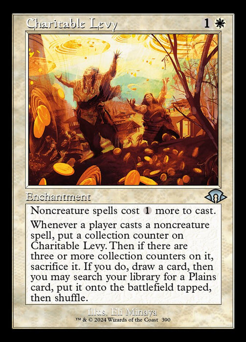 Charitable Levy - Retro Frame (Foil)