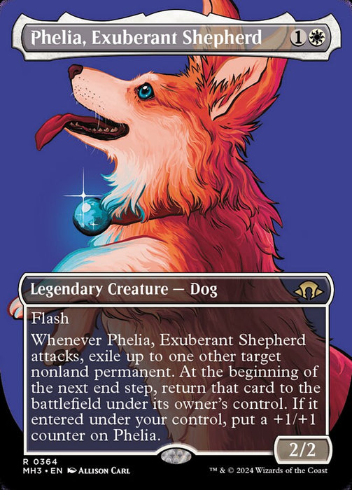 Phelia, Exuberant Shepherd - Borderless - Legendary