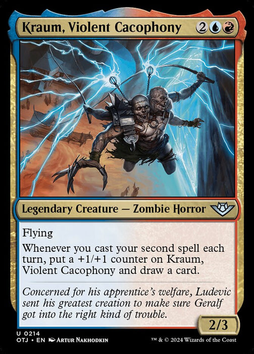 Kraum, Violent Cacophony - Legendary (Foil)