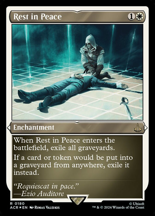 Rest in Peace - Inverted- Etched (Etched Foil)