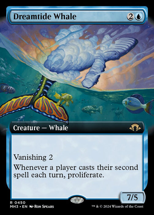 Dreamtide Whale - Extended Art (Foil)