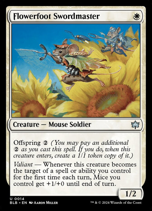 Flowerfoot Swordmaster (Foil)