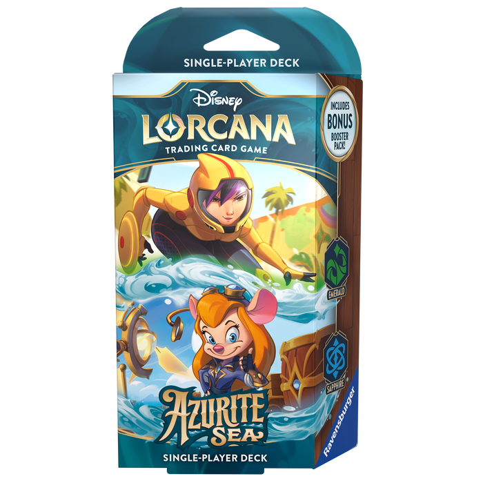 Disney Lorcana: Azurite - Starter Deck - Emerald & Sapphire (English)