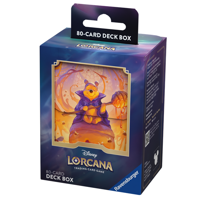 Disney Lorcana : Azurite Sea - Deckbox (80ct) - Winnie The Pooh