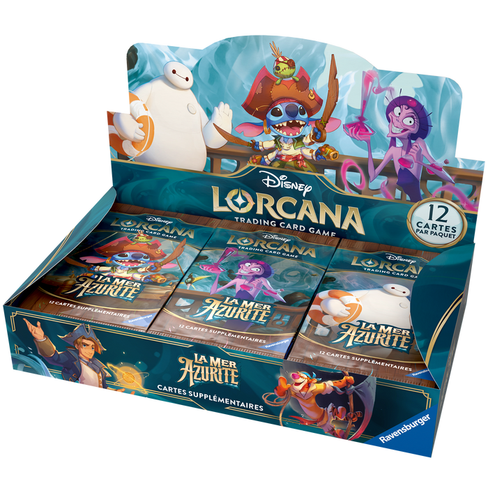 Disney Lorcana: Azurite Sea Booster Box (Français)