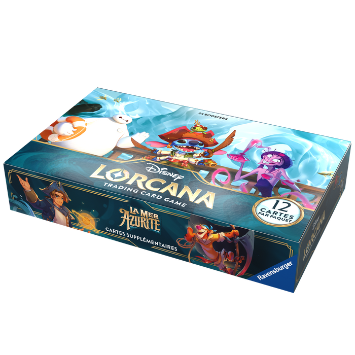 Disney Lorcana: Azurite Sea Booster Box (Français)