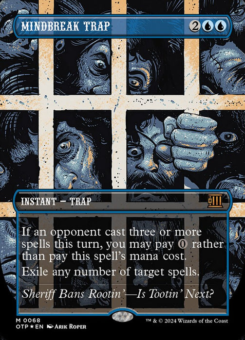 Mindbreak Trap - Borderless - Textured (Foil)