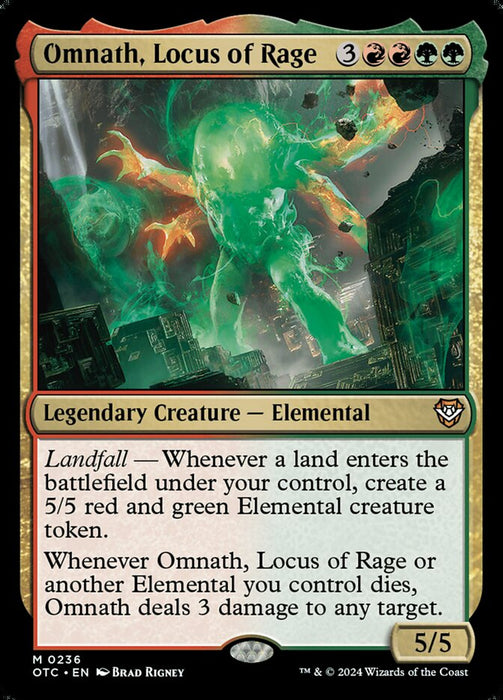 Omnath, Locus of Rage - Legendary