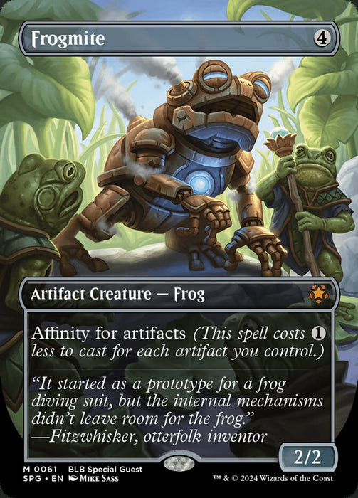 Frogmite - Borderless - Full Art - Inverted (Foil)