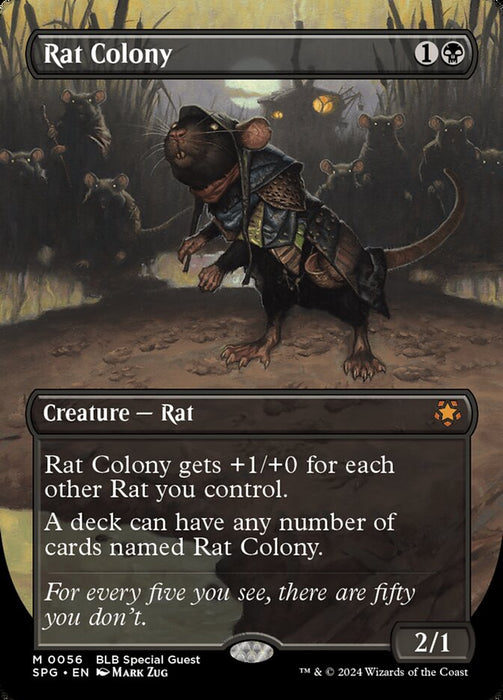 Rat Colony - Borderless (Foil)