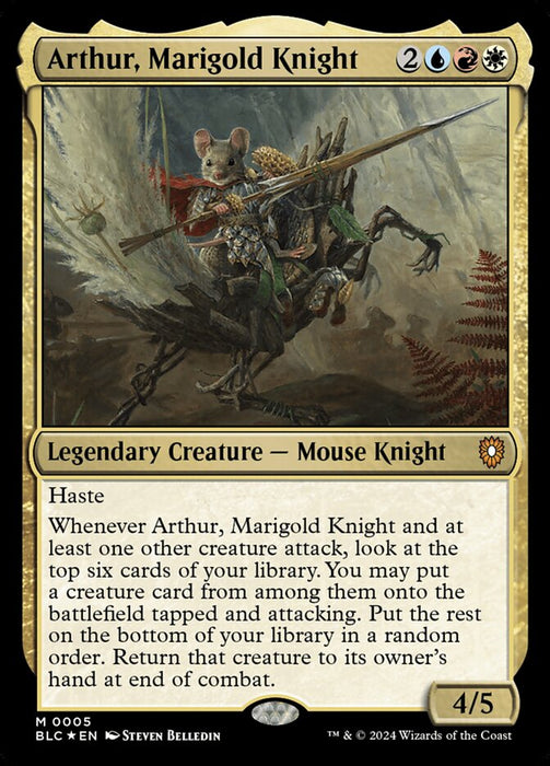 Arthur, Marigold Knight - Legendary (Foil)